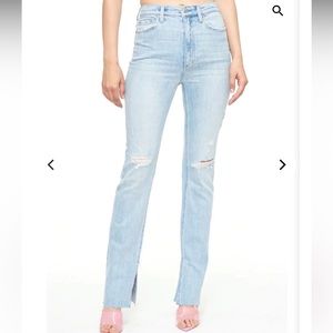 Pistola Colleen High Rise Slim Boot-Bay Distressed jean